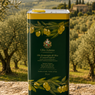 Olio Extravergine di Oliva adamo 5 Litri in lattina